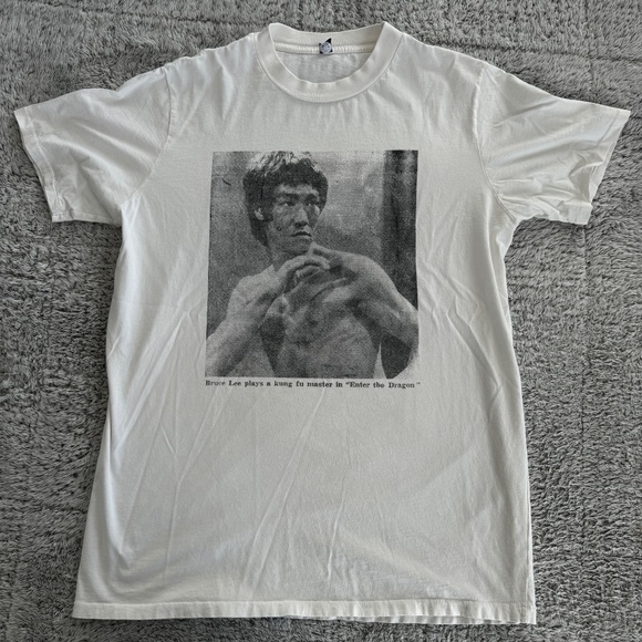 Rare NWOT Local Boogeyman Bruce Lee "Enter The Dragon Tee Mens Medium - Picture 2 of 3